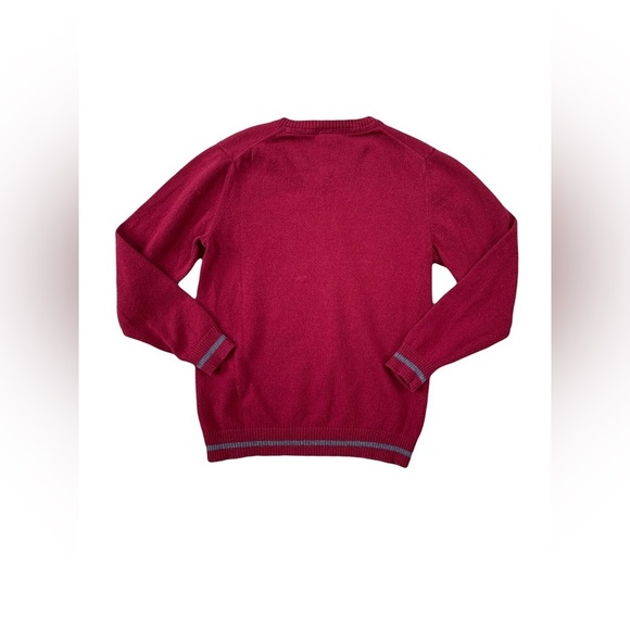 Janie and Jack Size 7 Maroon Sweater - Picture 2 of 5